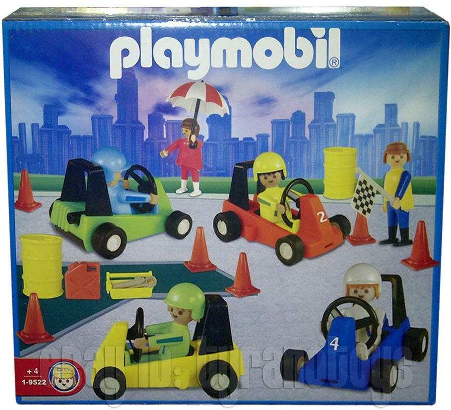 kaste Compulsion Diskant Playmobil Set: 1-9522-ant - Go Karts - Klickypedia