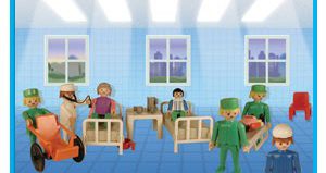 Playmobil - 9535-ant - Nurses and Patients
