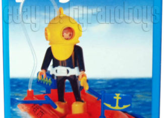 Playmobil - 9602v2-ant - Diver And Raft