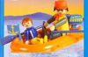 Playmobil - 9609-ant - Dad And Son In Inflatable Dinghy