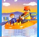Playmobil - 9609-ant - Dad And Son In Inflatable Dinghy