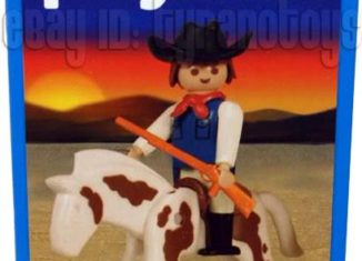 Playmobil - 1-9610-ant - Cowboy mit Pferd