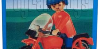 Playmobil - 1-9611-ant - Moto roja con personaje