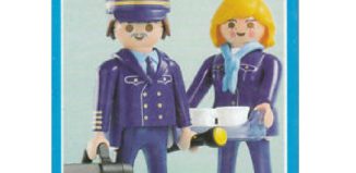 Playmobil - 3101 - Pilot & Stewardess "LTU"