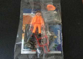 Playmobil - 30823122v3 - Construction Worker with Wheelbarrow