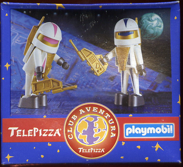 Playmobil 0000v6-esp - Telepizza Give-away Astronauts - Box