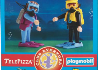 Playmobil - 0000v4-esp - Telepizza Give-away Scuba Divers