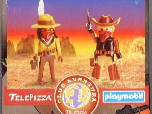 Playmobil - 0000v5-esp - Telepizza Give-away Cowboys