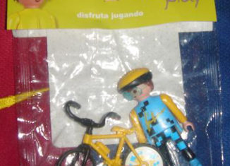 Playmobil - 0000v3 - Radfahrer - Simon 27 - Detail Playmobil - 0000v3 - Radfahrer - Simon 27