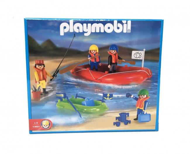 Playmobil 1-9521v2-ant - Rafting and Fishing - Box