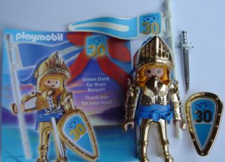 Playmobil - 30897902-ger - Nüremberg Toy Fair Give-away Golden Knight 30th Anniversary