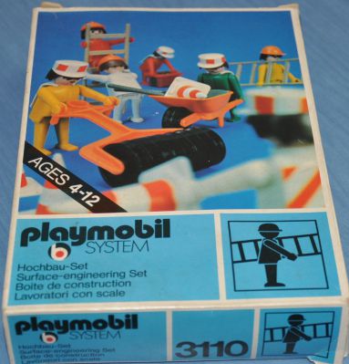 Playmobil 3110s1 - Surface-engineering Set - Box