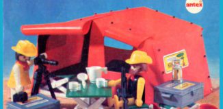 Playmobil - 3413-ant - Safari Explorers And Tent