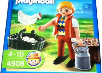 Playmobil - 4908 - Bauer mit Hühner