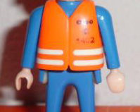 Playmobil - 0000v2-esp - ONO Technician - Orange Jacket