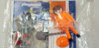 Playmobil - 30823122v2 - SBB Construction Worker with Shovel