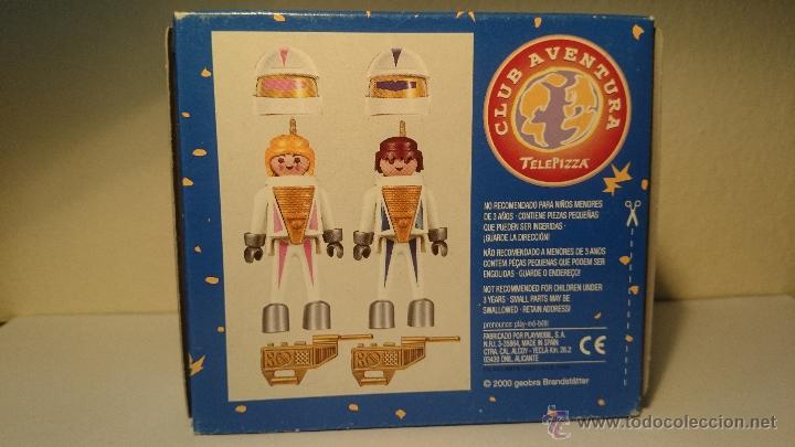 Playmobil 0000v6-esp - Telepizza Give-away Astronauts - Back