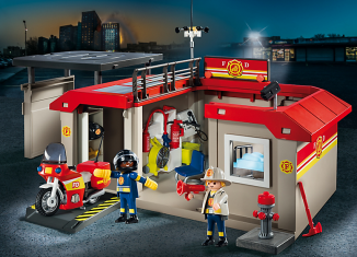 Playmobil - 5663 - Take Along Fire Station