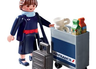 Playmobil - 9151 - Hôtesse de l'air I Air France