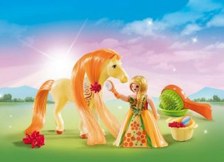 Playmobil - 5656-usa - Fantasy Horse Carry Case