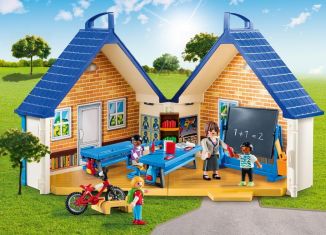 Playmobil - 5662-usa - Take Along School House