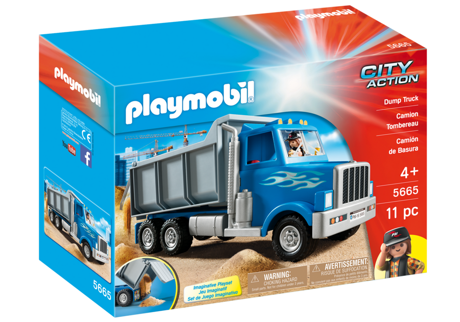 Playmobil 5665-usa - Dump Truck - Box