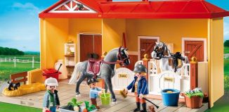 Playmobil - 5671-usa - Take Along Horse Stable