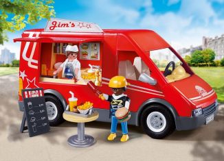 Playmobil - 5677-usa - City Food Truck
