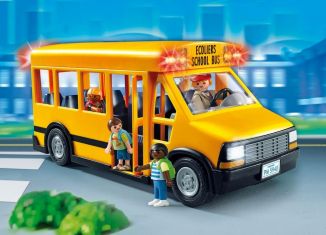 Playmobil - 5680-usa - Bus scolaire