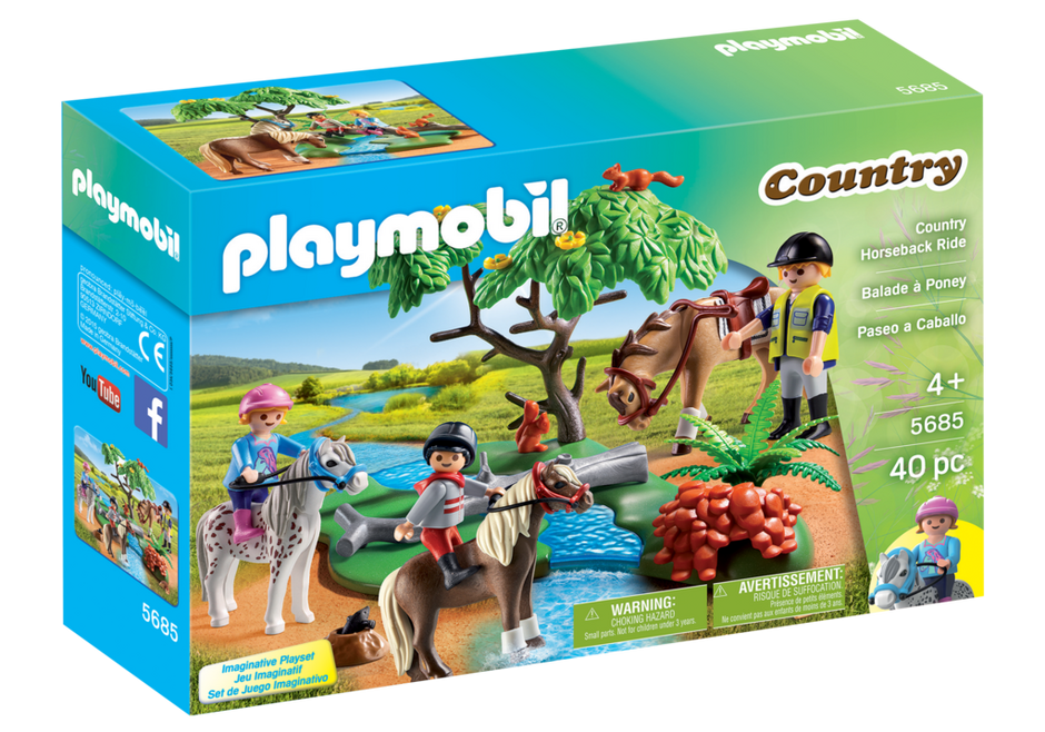 Playmobil 5685-usa - Country Horseback Ride - Box