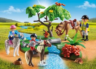 Playmobil - 5685-usa - Country Horseback Ride