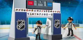 Playmobil - 9016-usa - NHL@ Horloge et score avec 2 arbitres