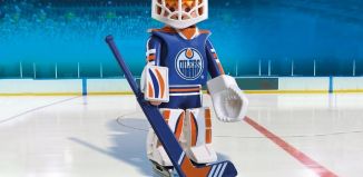 Playmobil - 9022-usa - NHL® Edmonton Oilers® Goalie