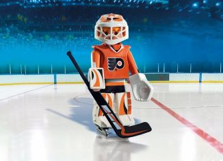 Playmobil - 9032-usa - NHL® Philadelphia Flyers® Goalie