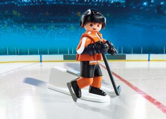 Playmobil - 9033-usa - NHL® Philadelphia Flyers® Player