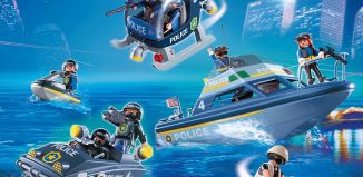 Playmobil - 9043-ger-esp - Megaset Polizei