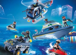 Playmobil - 9043-ger-esp - Megaset SWAT