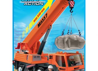 Playmobil - 9046-ger-esp - Mobile heavy-lift crane - Detail Playmobil - 9046-ger-esp - Mobile heavy-lift crane