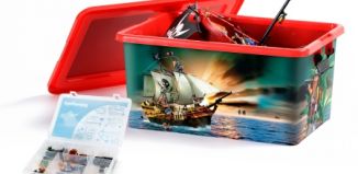 Playmobil - 00000 - 23L Aufbewahrungsbox + Sortierbox - Piraten