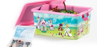 Playmobil - 00000 - 23L Aufbewahrungsbox + Sortierbox - Prinzessin