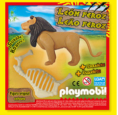 Playmobil - R017-30797863-esp - León feroz (Revista n.17)