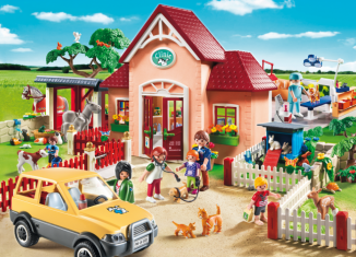 Playmobil - 80435 - Puzzle - Veterinary clinic