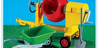 Playmobil - 7140 - Cement Mixer with Wheelbarrow