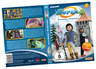 Playmobil - 80476-ger - DVD Super4 (n.1): Auf ins Abenteuer - Wie alles begann