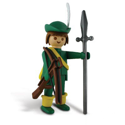 Playmobil 6464 medieval archer new condition! 