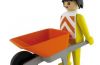 Playmobil - 00000 - Worker with wheelbarrow