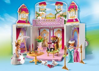 Playmobil - 4898 - Aufklapp-Spiel-Box Königsschloss - Detail Playmobil - 4898 - Aufklapp-Spiel-Box Königsschloss