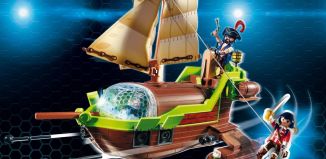 Playmobil - 9000 - Barco pirata Camaleón con Ruby