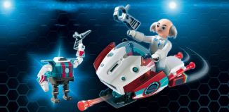 Playmobil - 9003 - Skyjet with Dr. X & Robot