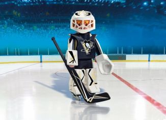 Playmobil - 9028-usa - NHL® Pittsburgh Penguins® Goalie